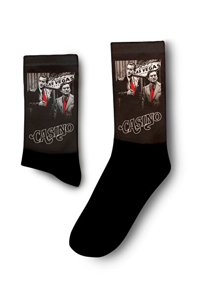 JENES Casino - Las Vegas Film Robert De Niro Joe Pesci Çorap - Unisex
