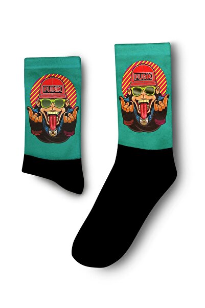 JENES Funk Rockçı Maymun Çorap - Unisex