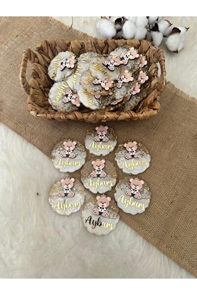 Karudesignn 20 قطعة مغناطيس إيبوكسي مجسم