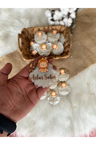 Karudesignn 20 قطعة مغناطيس إيبوكسي مجسم