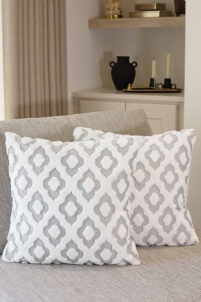 Pilloveland Huse elegante Tufting din 2 piese - 43*43 cm