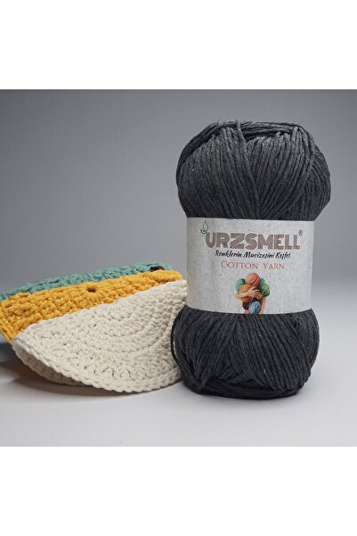 urzsmell Βαμβακερό νήμα πλεξίματος 100gr, 200mt - Χειροποίητο νήμα πλεξίματος