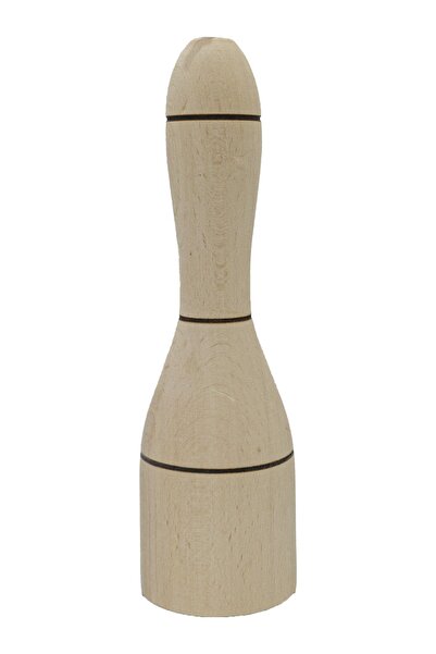 Kaya Ağaç Ürünleri Ahşap Sarımsak Ezeceği & Dikey Tokmak