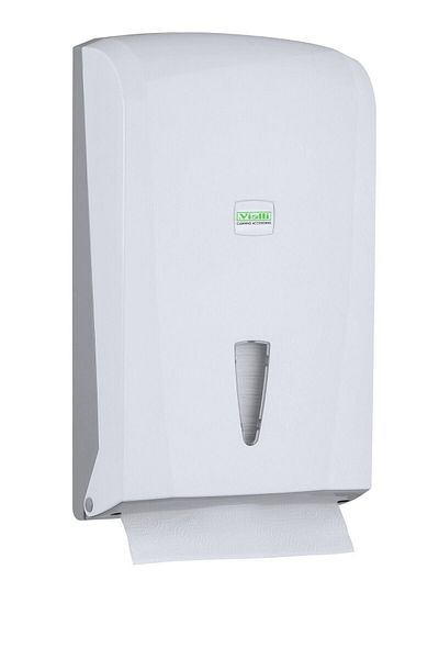 Vialli Capacity 400 Towels Z Layer Paper Towel Dispenser