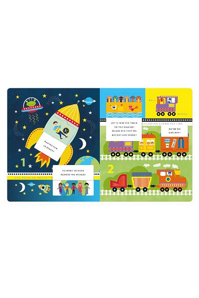 Anonim Yayıncılık Lift the Flap-Numbers for Kids / Helpi Booklet