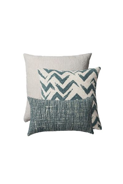 Fineroom Living " Joy " - Pernă decorativă - Set combinat din 3 piese (Pernă interioară inclusă)