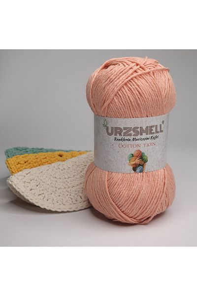 urzsmell Cotton Knitting Thread 100gr, 200m - Hand Knitting Thread
