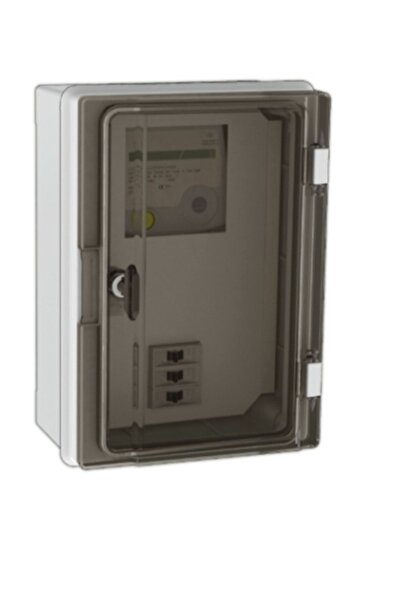 TEM Monofaze Sayaç Panosu Şeffaf Kapaklı Dekoratif