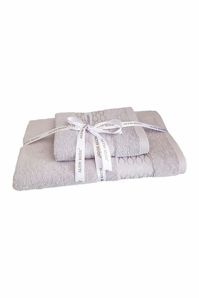 Özdilek Elissa Bath Towel Set - 70x140 cm and 50x80 cm