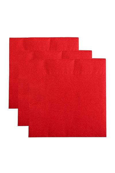 Deniz Party Store Red Paper Napkin 16 Pieces