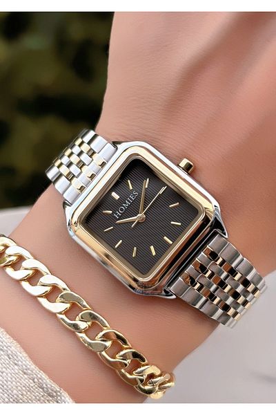 Homies New Season HOMİES ORIGINAL Square Women's Watch Bracelet Gift