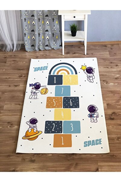 Evmila Baskılı 7mm Kalınlığında Altı Kaymaz Ve Dökülmez Baskılı Makinede Yıka...