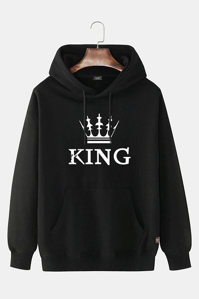 King Crow Unisex Deep Siyah Onu Pablo Escobar Bask l Kap onlu Sweatshirt Fiyat Yorumlar Trendyol