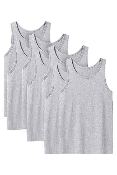 EXMOOR Ανδρικό εσώρουχο 6 τεμαχίων με λουράκι γκρι ανδρικό εσώρουχο βαμβακερό ανδρικό χτενισμένο εσώρουχο λύκρα