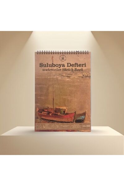 Pagos Yayınları Watercolor Marker Acrylic D'Filer A4 300 Gr 15 Sheets (Canvas...