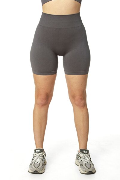 QUALITAS sports wear Dikişsiz (SEAMLESS) Kadın Spor Şort - Toparlayıcı - Push...