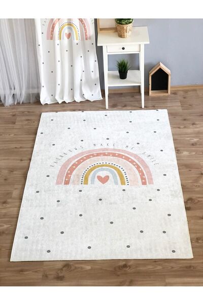 Evmila Baskılı 7mm Kalınlıkta Çocuk Halısı