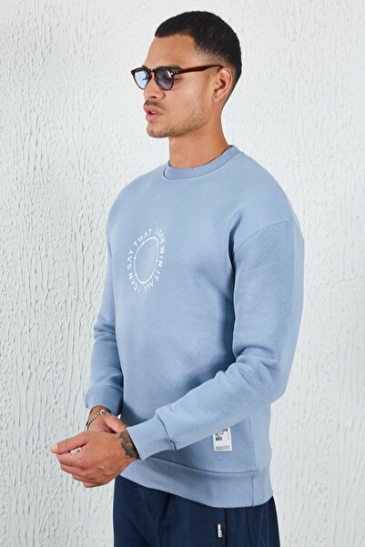 MAN EDITION Τυπωμένος βασικός ιδρώτας | Ee το 100227787