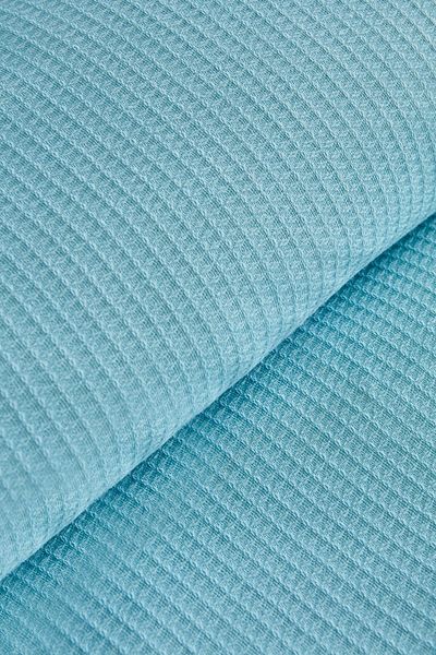 Karaca Home Joy Sail Turquoise Double 100% Cotton Pique Set