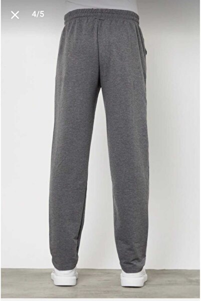 yg ydn giyim AnThracitové pánské pytlovité kalhoty – kompaktní tkanina, elastický pas