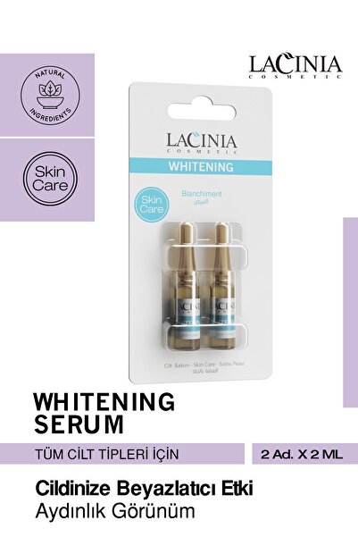 Lacinia Yüz Ve Hassas Bölgeler Için Whitening beyazlatıcı Serum
