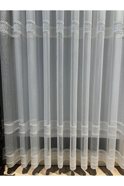 Zd Bambu Zemin 3 Sıra Kalite İşlemeli Dökümlü Tül 1/3 Sık Boru (A) Pile