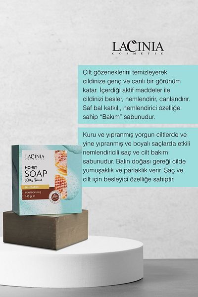 Lacinia 140gr Honey Extract Skin Care Soap