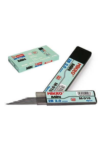 Mikro Min 2.0mm 2b Pen Tip Pack of 24