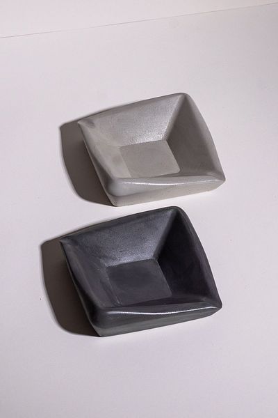 TABART "Mini" Decorative Minimal Concrete Ashtray - Set of 4
