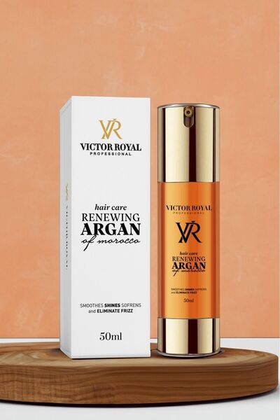 Victor Royal Yıpranmış Ve Kuru Saçlar Için Lux Oil Argan Yağı 50ml. 868441581...