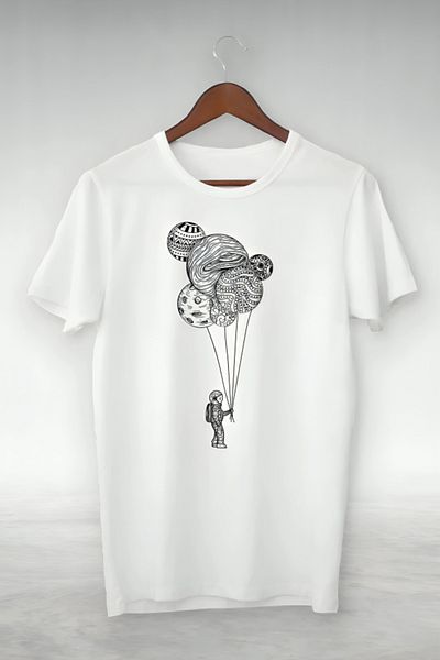 Pink Sky Μπλουζάκι Unisex Oversize με σχέδιο μελιού