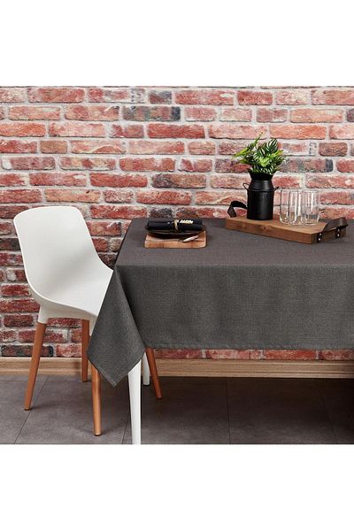 Denizli Concept Față de masă Olympos Gri - 140x220 Cm - Model Față Moale