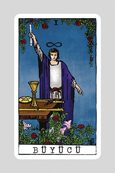 Ekorp Kitap Klasik Tarot Takımı - 78 Kart Ve Rehber Kitap 2021 Orijinal Evrensel Baskı Oval Kenarlar