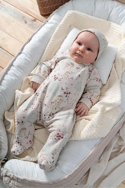 Bubbles Ceylan 100% Organic Cotton Cute Jumpsuit for Baby Girl