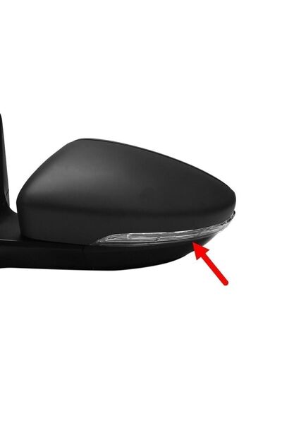 gkl Vw Jetta 2015-2018 uyumlu Sol Dış Dikiz Ayna Sinyali Lambası Alt Kapaklı ...