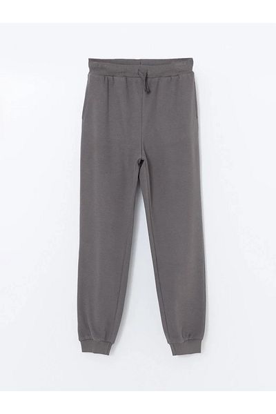 LC Waikiki DarK Gray Girl's JoggEr SwEatpants - LCW Kids, Elastic Waist