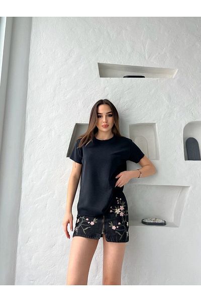 İLKCET MODA Oversize Γυναικείο T-Shirt - Modal Fabric