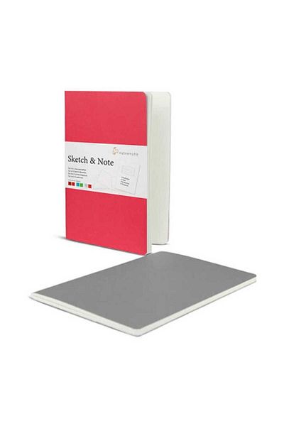 Hahnemühle Sketch Note A5 125g Gray Pink Double 20 Sheets