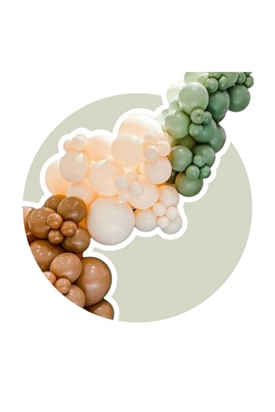 Kalisan 100' Lü Karamel, Somon, Okaliptus Balon Zinciri Paket