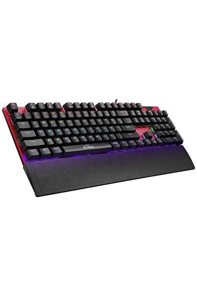 Everest Kb-mk7 Kırmızı Bilek Destekli Mekanik Klavye Q Kırmızı Switch Gaming Klavye Oyuncu Klavyesi