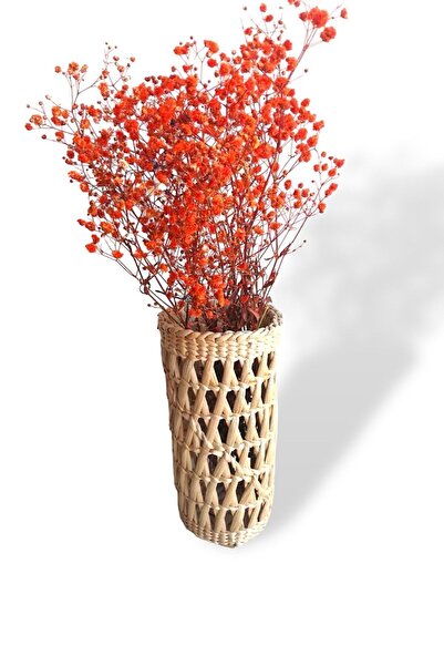 MİEN HOME Vasă decorativă din răchită - multifuncțională