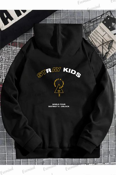 Evomind Stray Kids Printed Unisex Kids and Adults Sweatshirt