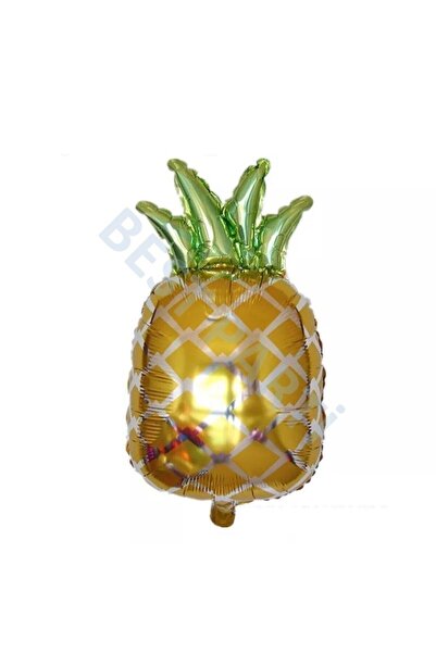 BAL10 DÜNYASI Ananas Folyo Balon Gold Renk 80 cm