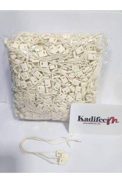 kadifecim Bej Kilitli Etiket Ipi (1.000 Adet)
