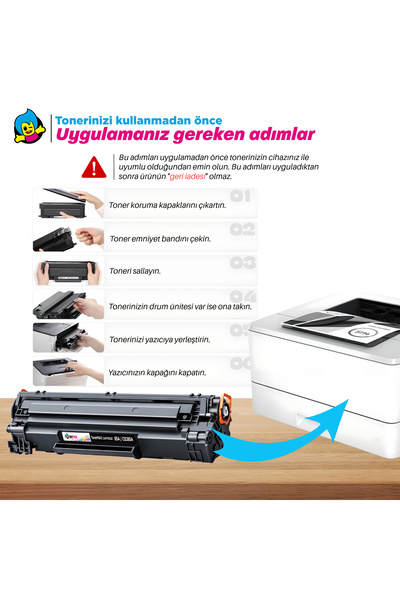 tonermax Hp Ce285a Muadil Toner 20 Adet 1 Koli Avantaj Paket