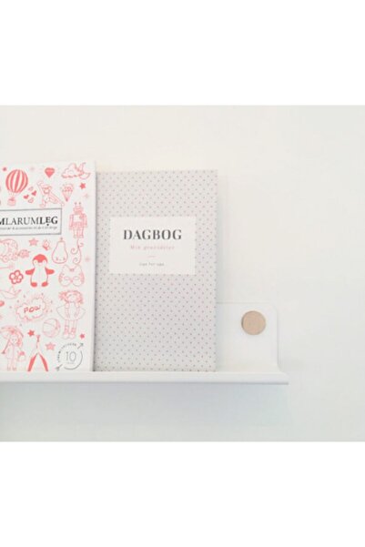 AcaHome Dekoratif Metal Duvar Rafı 80cm