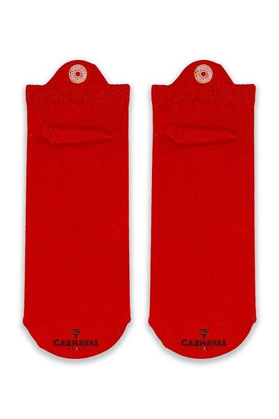 CARNAVAL SOCKS Чорапи до глезена с бродирани шарки и понички