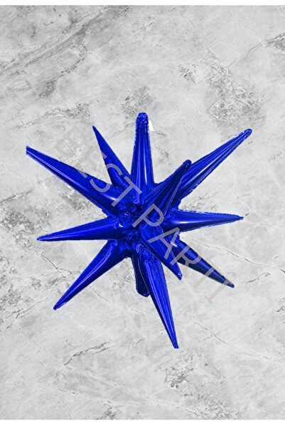 BAL10 DÜNYASI Navy Blue Color Polar Star Foil Balloon 60 cm