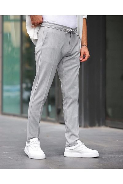BASEL.CO Slim Fit Lycra Jogger Pants