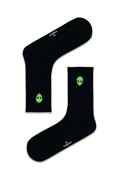 CARNAVAL SOCKS Бродирани цветни спортни чорапи с космически шарки